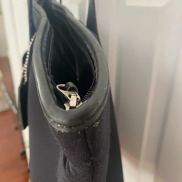 Coach Neoprene and Leather Laptop/Briefcase Shoulder Bag - Picture 8 of 11